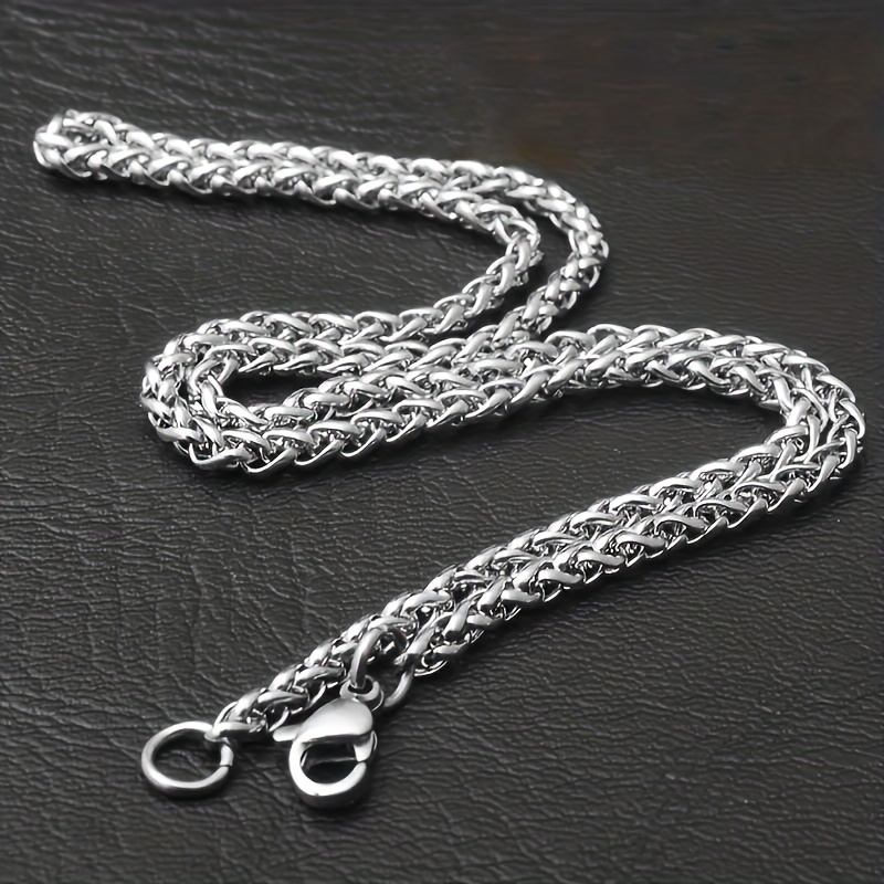 Unisex Heavy-Duty Cuban Link Chain Necklace